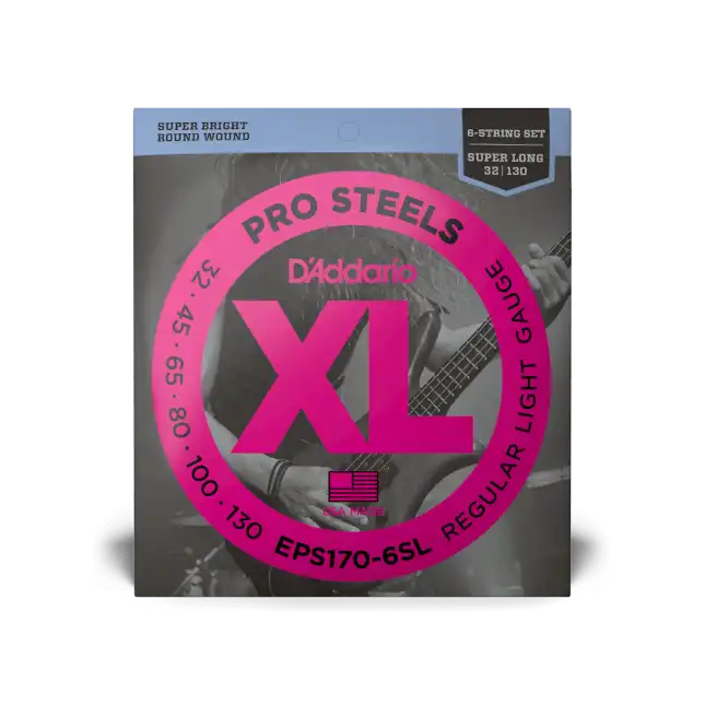 D´Addario EPS170-6SL 32-130 Pro Steel